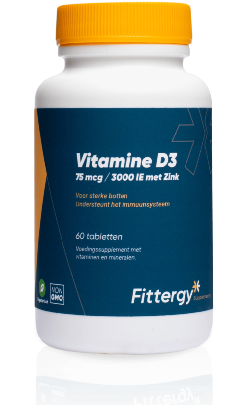 Vitamine D3 met Zink 75 mcg - 60 tab